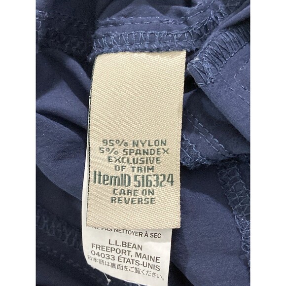 L.L. Bean Navy Performance Trail Pants - UV protection, water resistant - Picture 11 of 14
